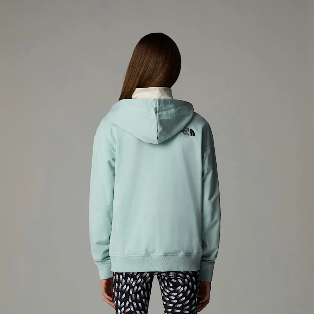 Niños The North Face Forros Polares & Sudaderas<Sudadera Ligera Con Capucha Y Cremallera Integral Oversized Para Niña