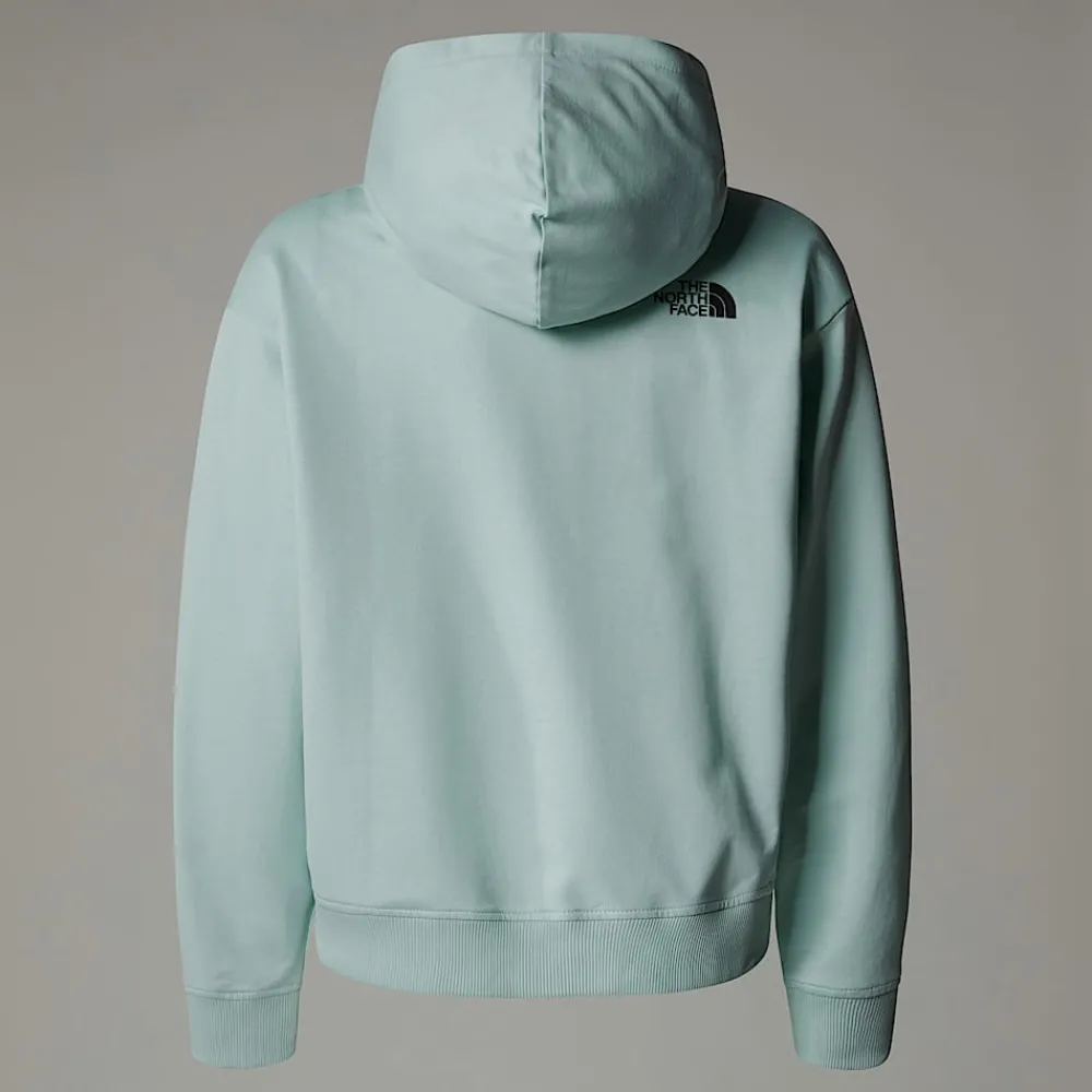 Niños The North Face Forros Polares & Sudaderas<Sudadera Ligera Con Capucha Y Cremallera Integral Oversized Para Niña