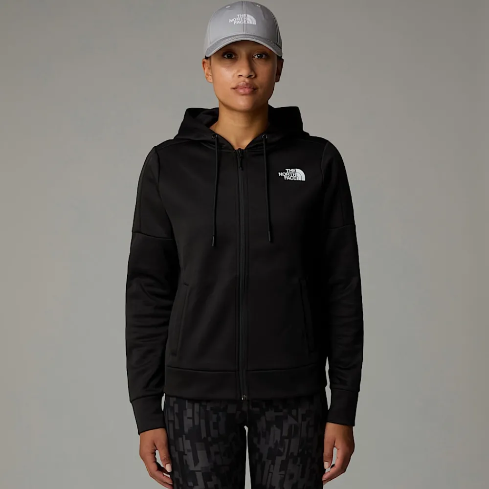 Mujer The North Face Hoodies & Sweatshirts|Combinaciones<Sudadera Polar Con Capucha Y Cremallera Integral Reaxion Para Mujer