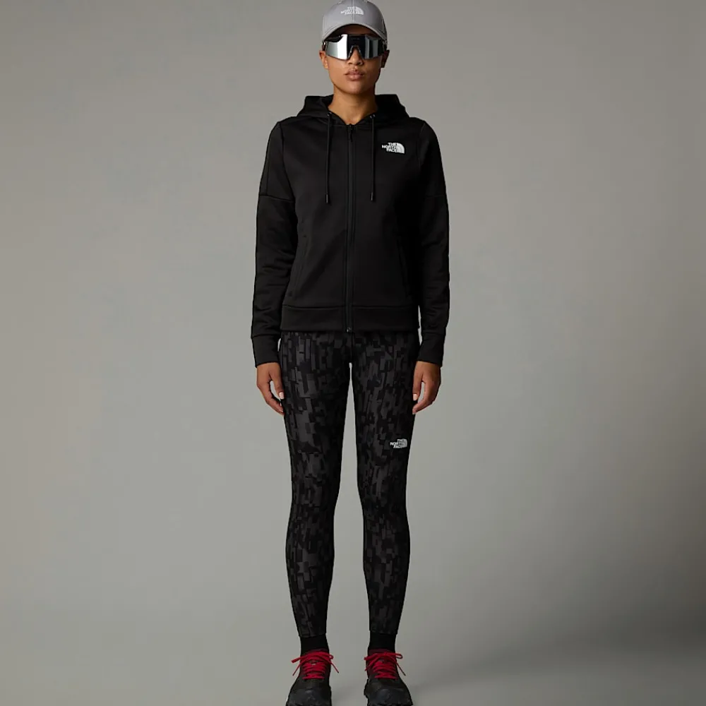Mujer The North Face Hoodies & Sweatshirts|Combinaciones<Sudadera Polar Con Capucha Y Cremallera Integral Reaxion Para Mujer