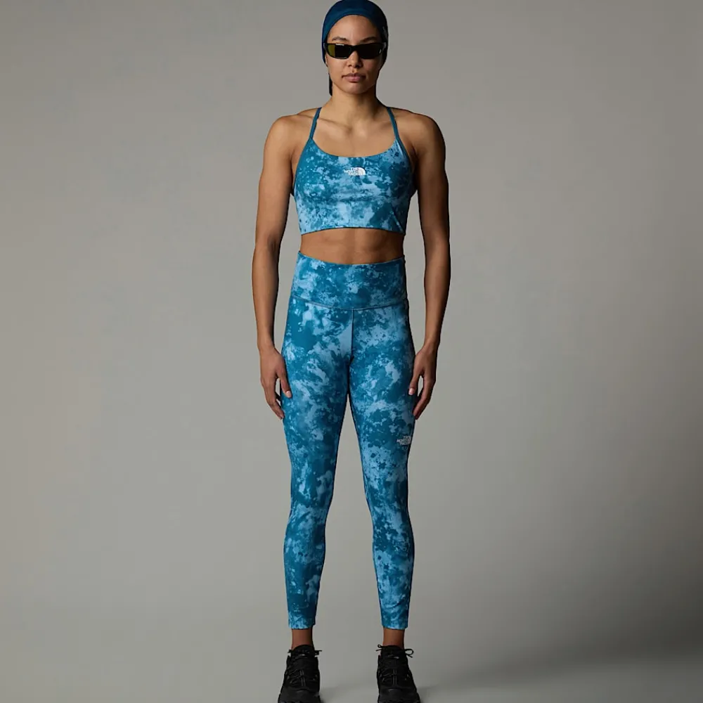 Mujer The North Face Sujetadores Deportivos|Combinaciones<Sujetador Deportivo Estampado Flex Para Mujer