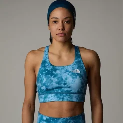 Mujer The North Face Camisetas Técnicas|Sujetadores Deportivos<Sujetador Estampado Reversible Flex Para Mujer